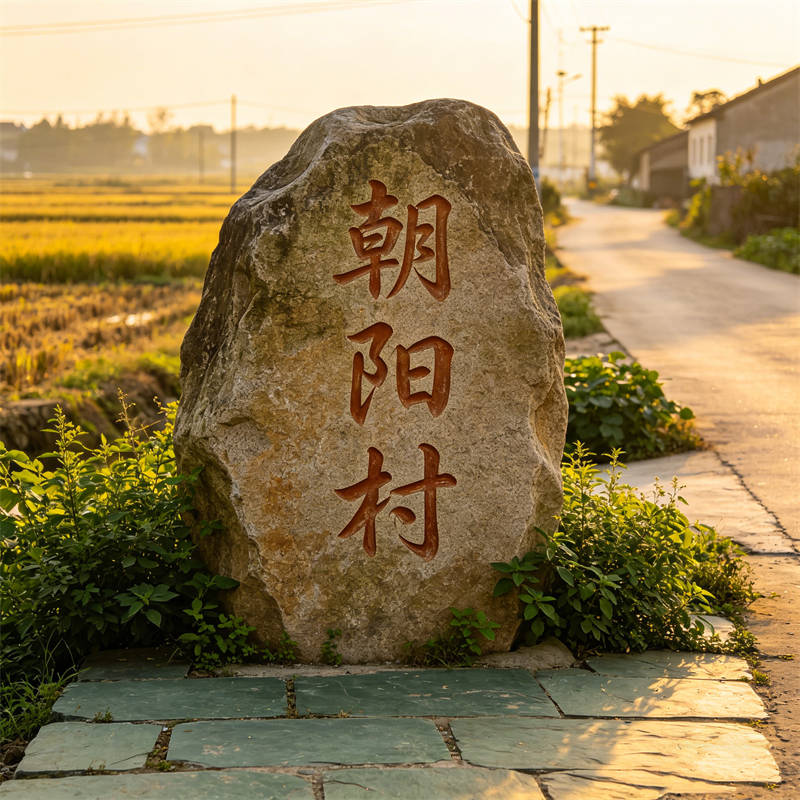 村口黄石村牌石案例