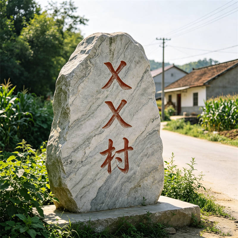 乡村振兴标志石案例