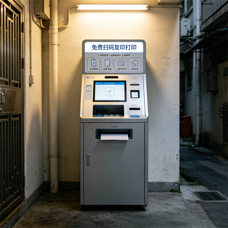 工业级自助打印机_大型村庄门牌石