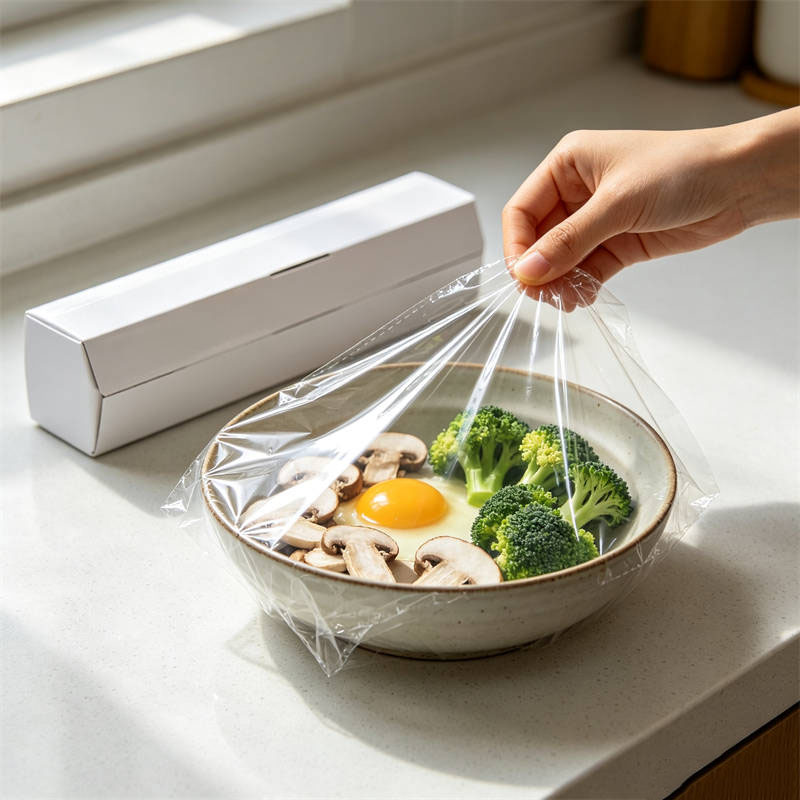 PVC自粘食品保鲜膜
